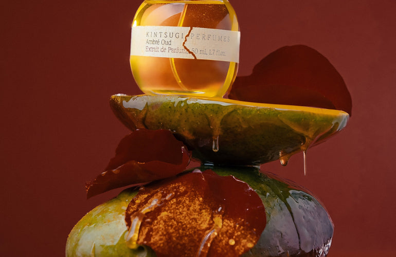 Kintsugi Perfumes Ambré Oud Extrait de Parfum - Stéle
