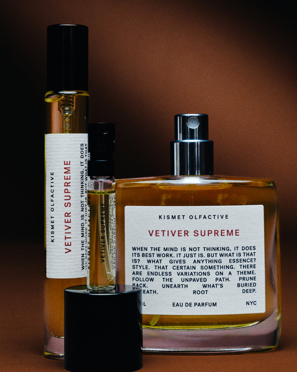 Kismet Olfactive Vetiver Supreme Eau de Parfum - Stéle