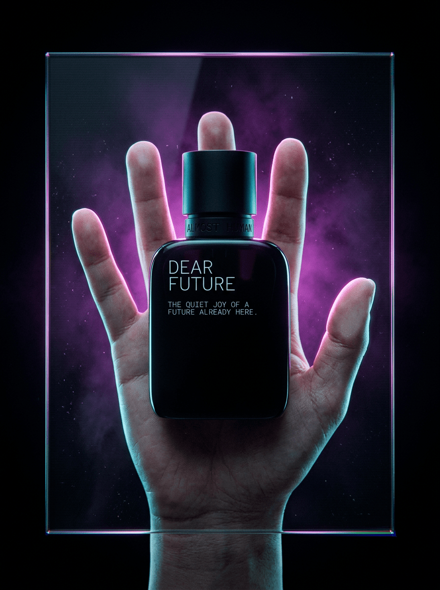 Almost Human Dear Future Extrait de Parfum - Stéle