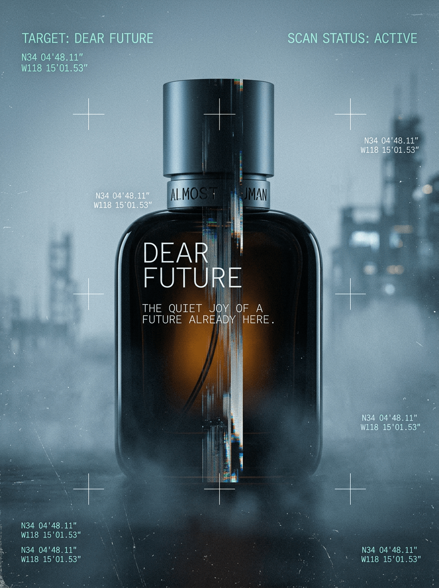 Almost Human Dear Future Extrait de Parfum - Stéle
