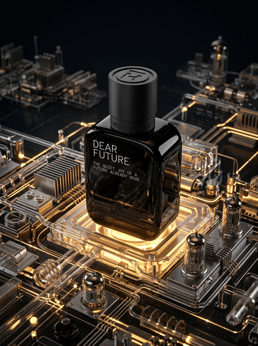 Almost Human Dear Future Extrait de Parfum - Stéle