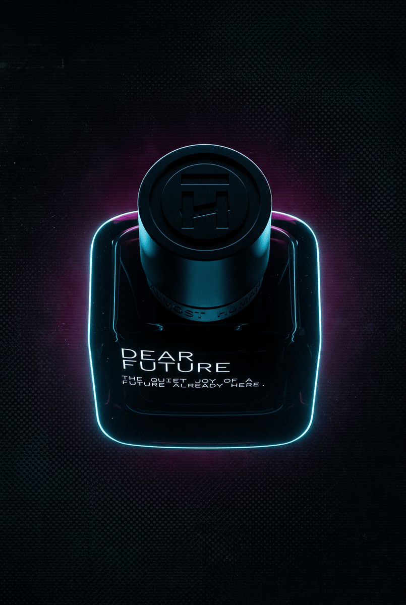 Almost Human Dear Future Extrait de Parfum - Stéle