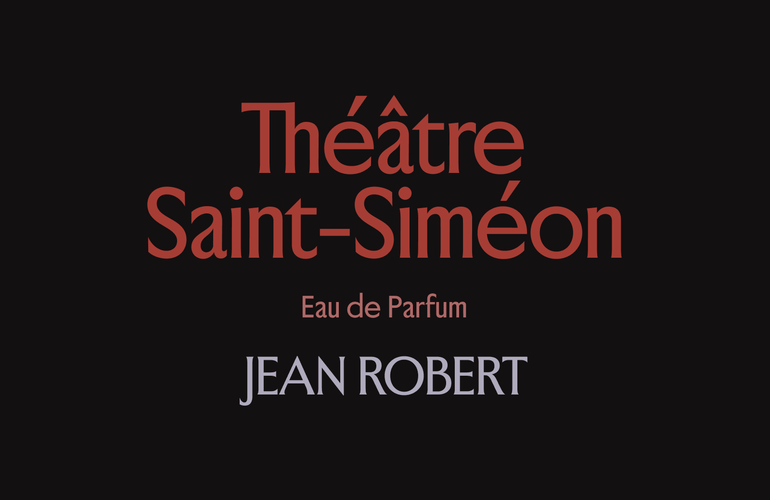 Jean Robert Théâtre Saint-Siméon Eau de Parfum - Stéle