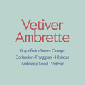 Jean Robert Vetiver Ambrette Eau de Parfum - Stéle