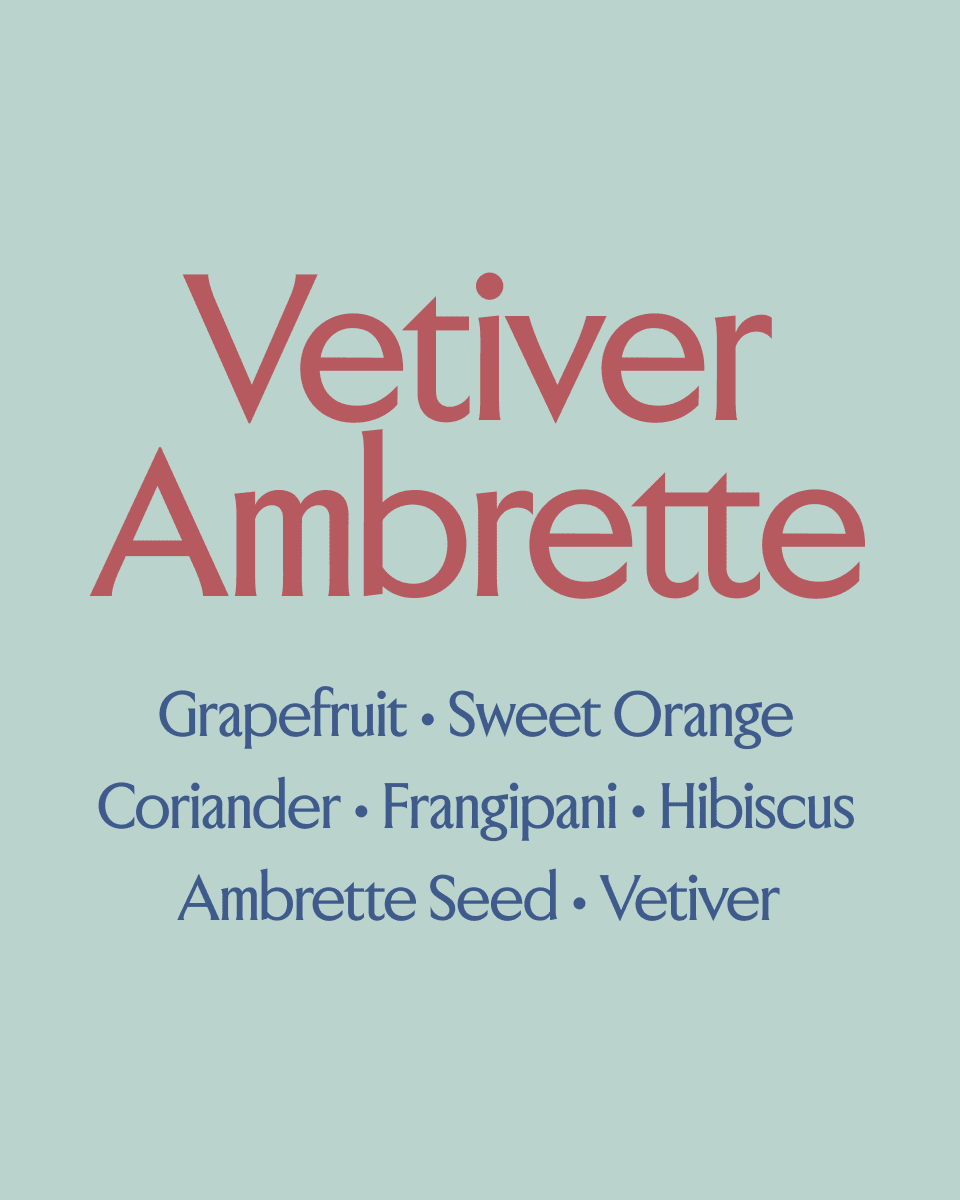 Jean Robert Vetiver Ambrette Eau de Parfum - Stéle