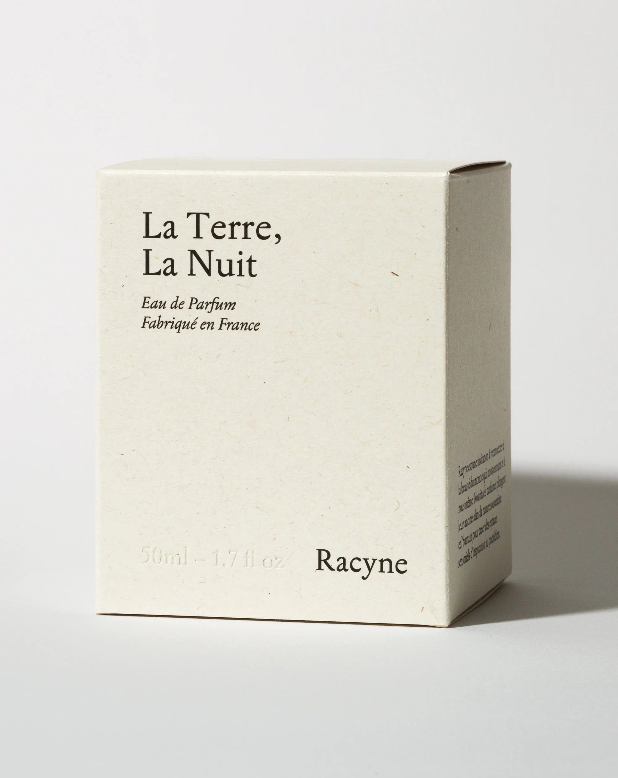 Racyne La Terre, La Nuit Eau de Parfum - Stéle