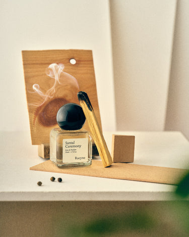Racyne Santal Ceremony Eau de Parfum - Stéle