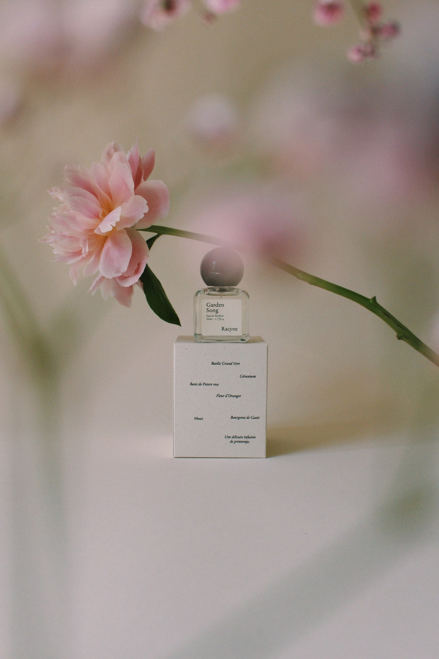 Racyne Garden Song Eau de Parfum - Stéle