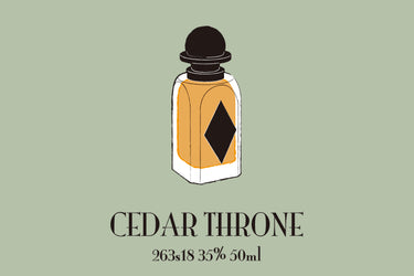OrDioLab Cedar Throne Extrait De Parfum - Stéle