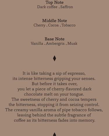 OrDioLab Espresso Ash Extrait De Parfum - Stéle