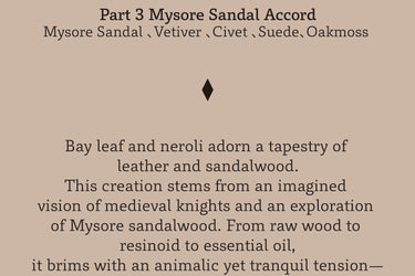 OrDioLab Knight Sandal Extrait De Parfum