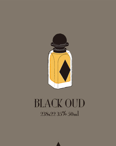 OrDioLab Black Oud Extrait De Parfum - Stéle