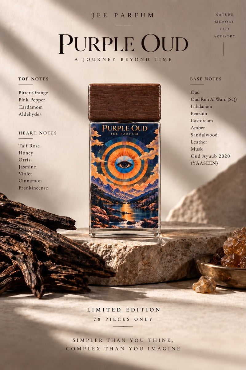 JEE Parfum Purple Oud Elixir de Parfum - bottle