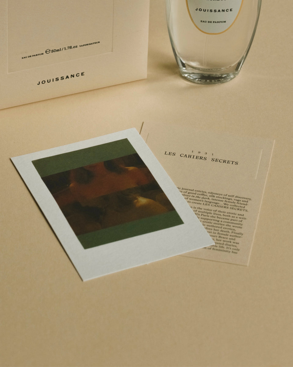 Jouissance Les Cahiers Secrets Eau de Parfum - Stéle