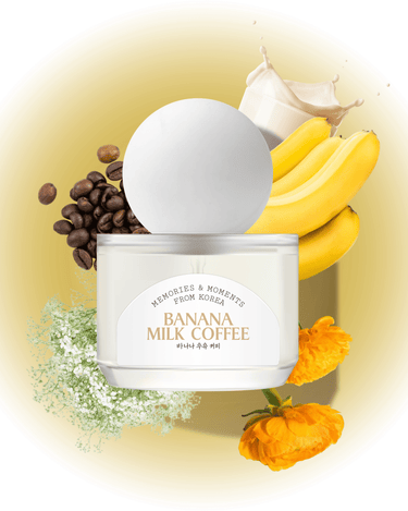 KST Scent Banana Milk Coffee Eau de Parfum - Stéle