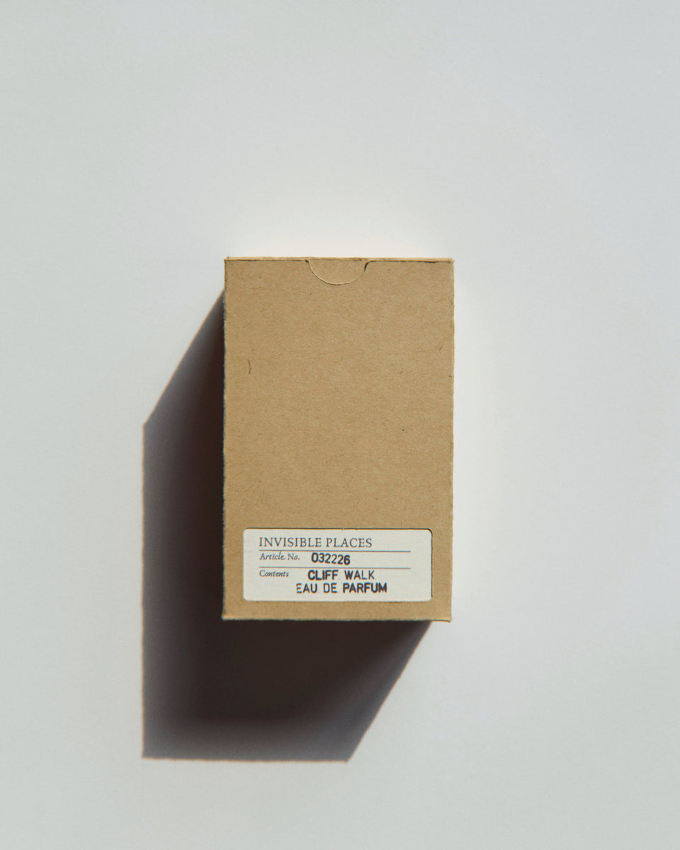 Invisible Places Cliff Walk Eau de Parfum - Stéle