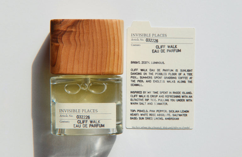 Invisible Places Cliff Walk Eau de Parfum - Stéle