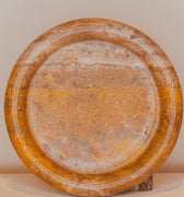 Stéle Pillow Bronzed Travertine Plate - Stéle