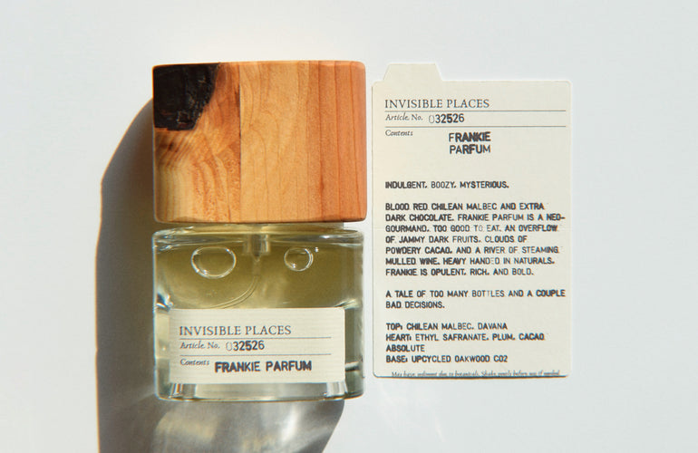 Invisible Places Frankie Parfum - Stéle