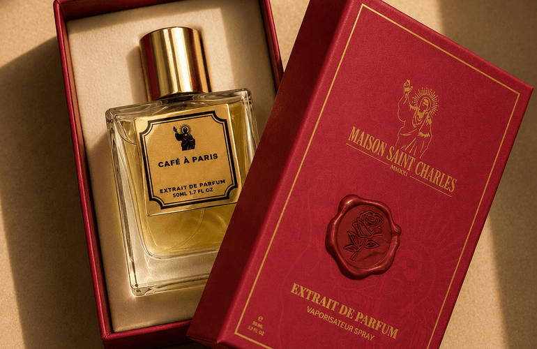 Maison Saint Charles Café à Paris Extrait de Parfum - Stéle