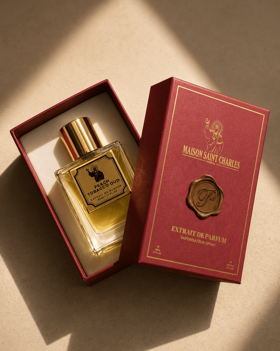 Maison Saint Charles Peach Tobacco Oud Extrait de Parfum - Stéle