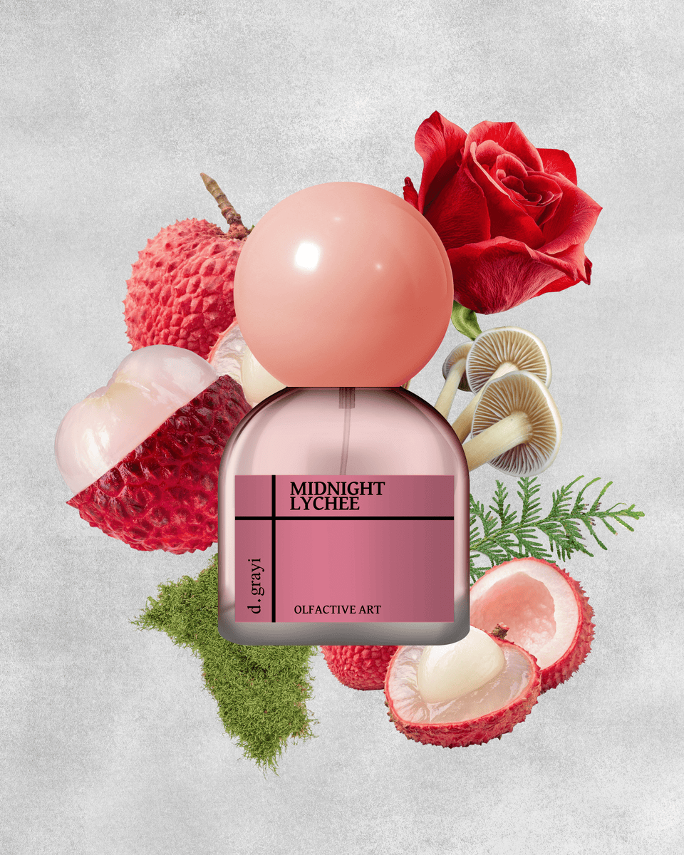 d.grayi Midnight Lychee Eau de Parfum - Stéle