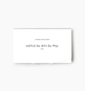 Notes De Bas De Paje Discovery Set - Stéle