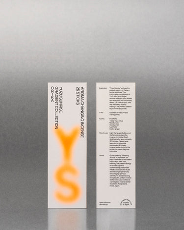 Orika Yuzu Sunrise Incense - Stéle
