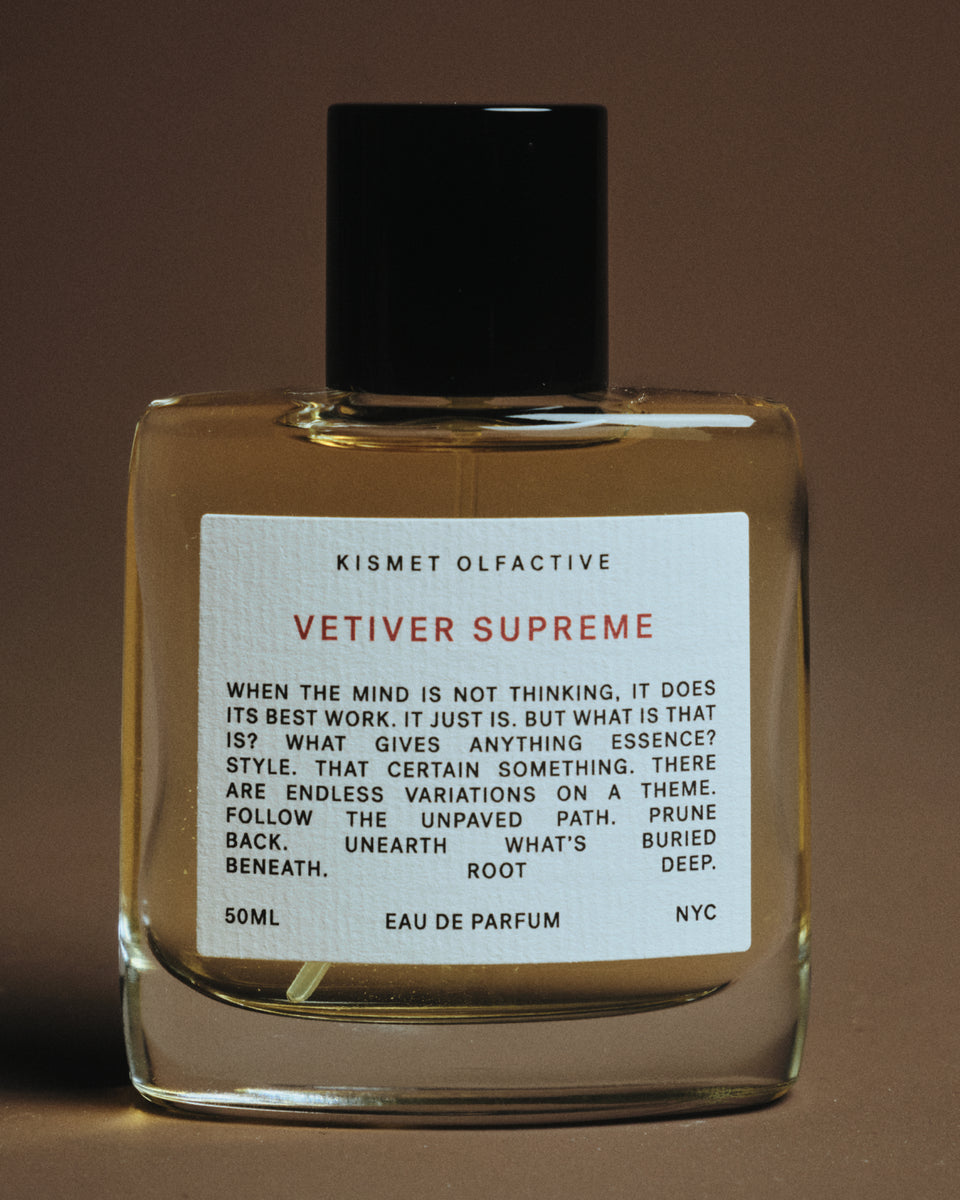 Kismet Olfactive Vetiver Supreme Eau de Parfum - Stéle