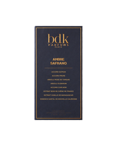 BDK Ambre Safrano Eau de Parfum - Stéle