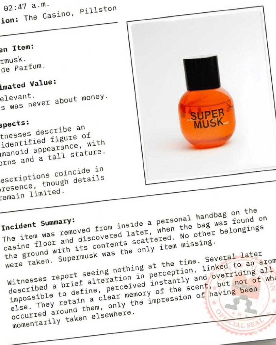 Pills Parfums Supermusk Extrait de Parfum - Stéle