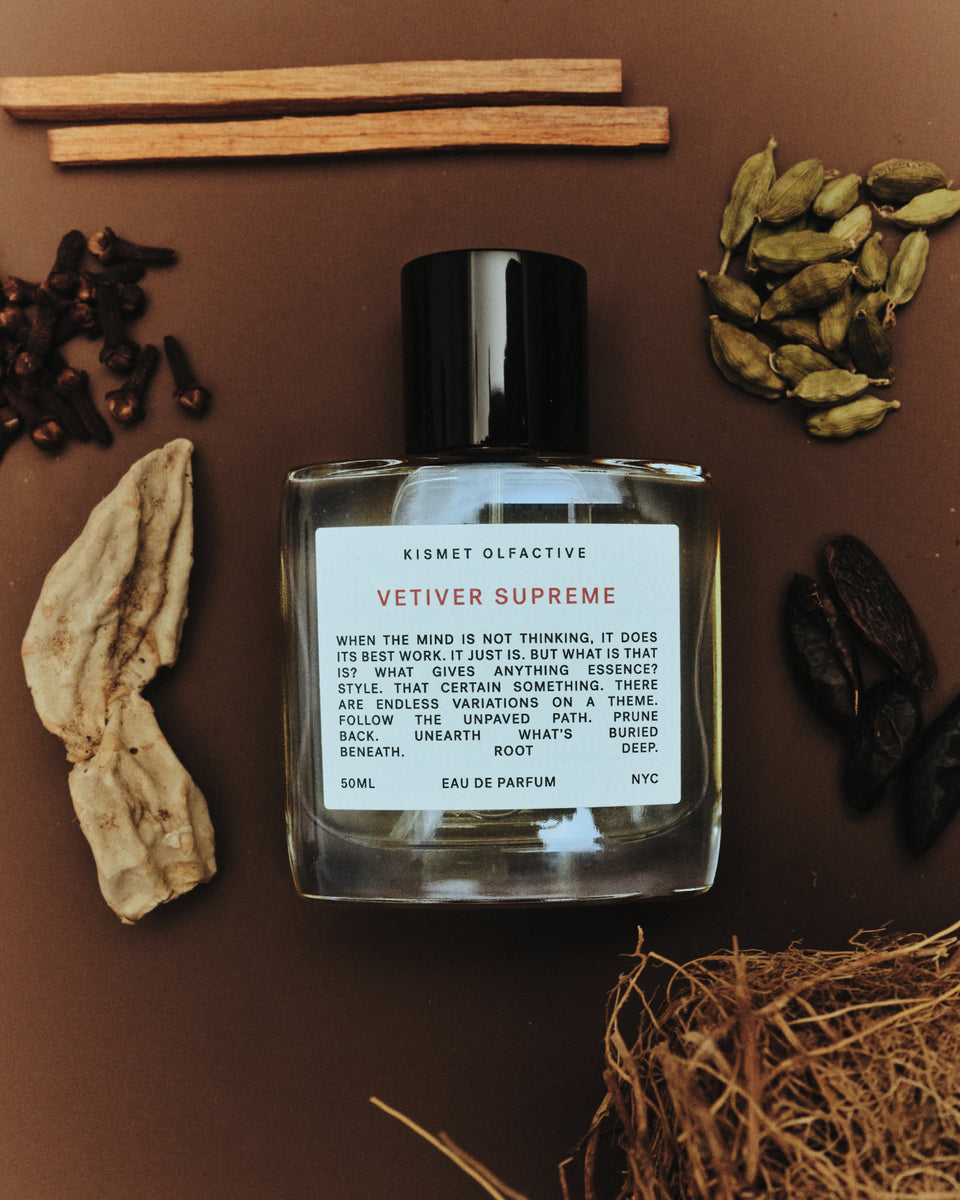 Kismet Olfactive Vetiver Supreme Eau de Parfum - Stéle