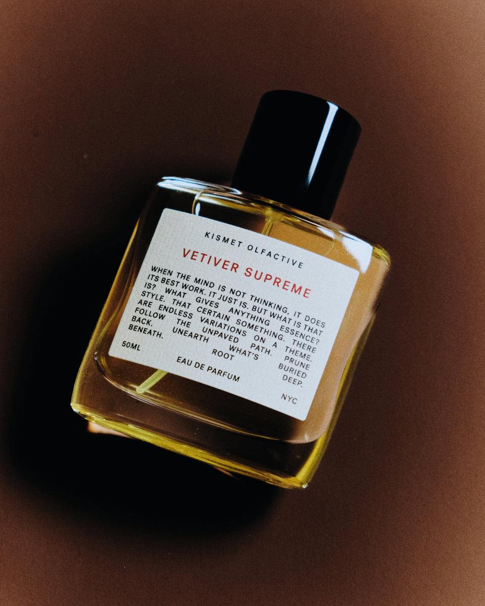 Kismet Olfactive Vetiver Supreme Eau de Parfum - Stéle