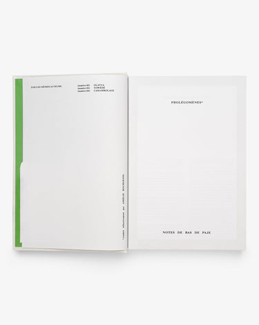 Notes De Bas De Paje Prolégomènes¹ Extrait De Parfum - Stéle