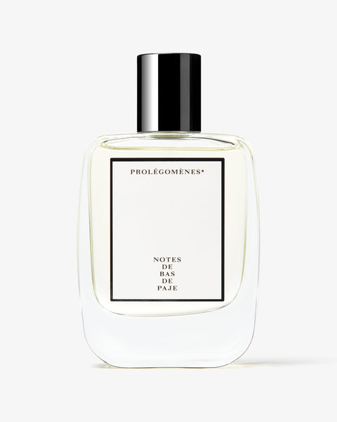 Notes De Bas De Paje Prolégomènes¹ Extrait De Parfum – Stéle