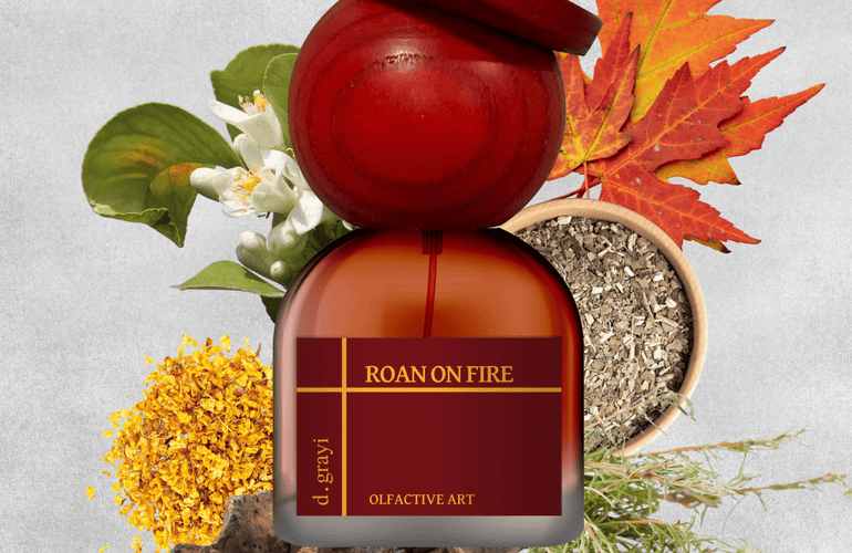 d.grayi Roan on Fire Eau de Parfum - Stéle