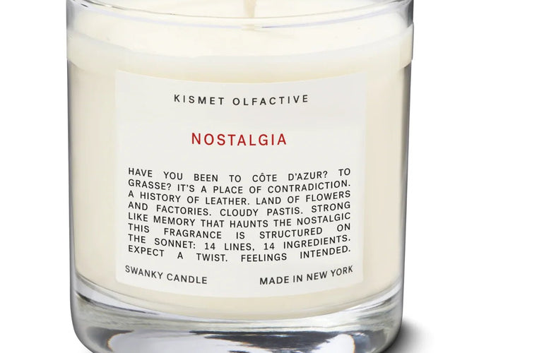 Kismet Olfactive Nostalgia Candle - Stéle