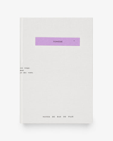 Notes De Bas De Paje Towédé³ Extrait De Parfum - Stéle