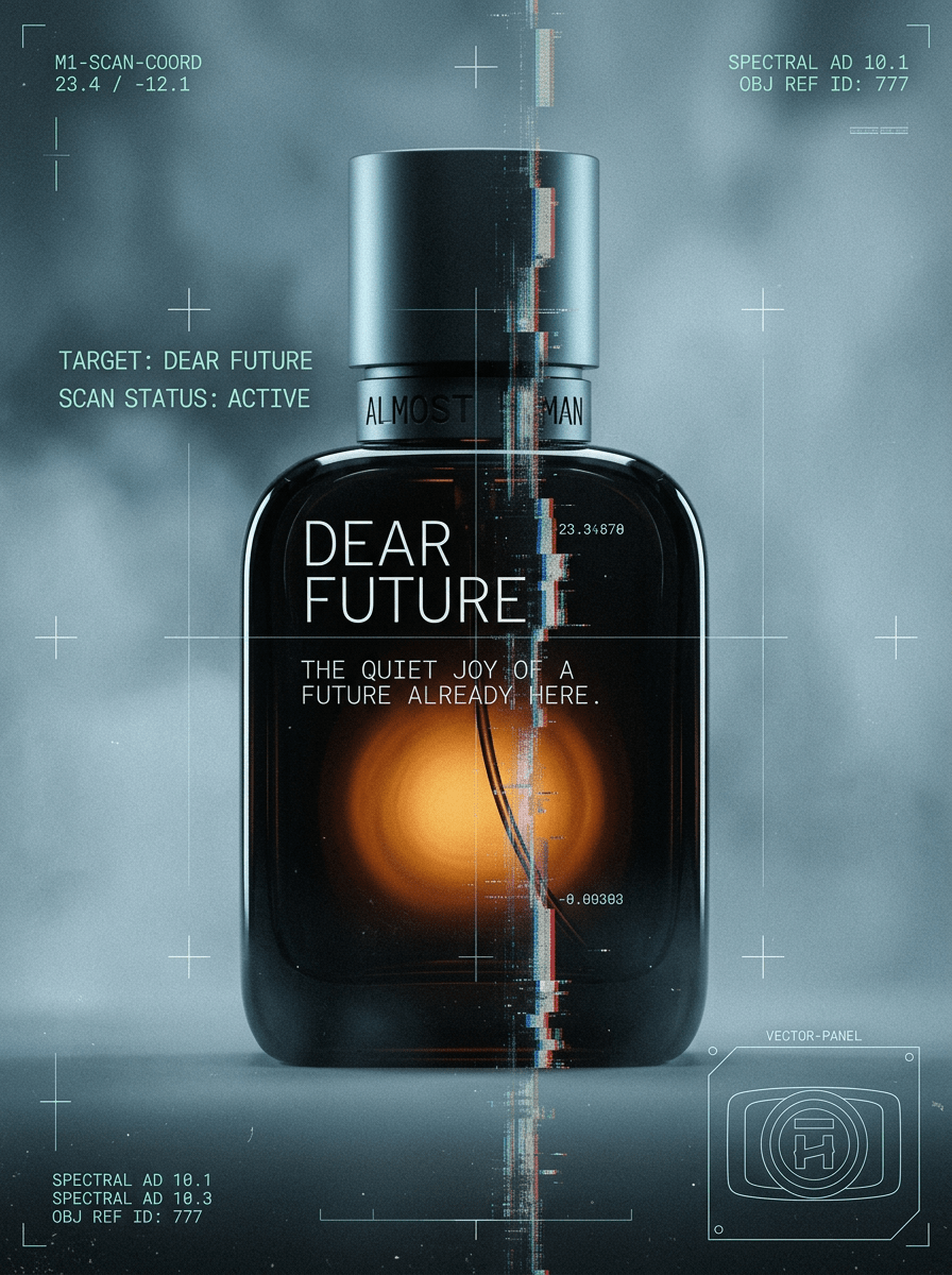 Almost Human Dear Future Extrait de Parfum - Stéle