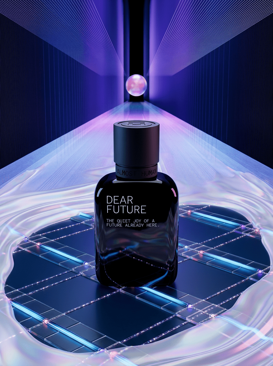 Almost Human Dear Future Extrait de Parfum - Stéle