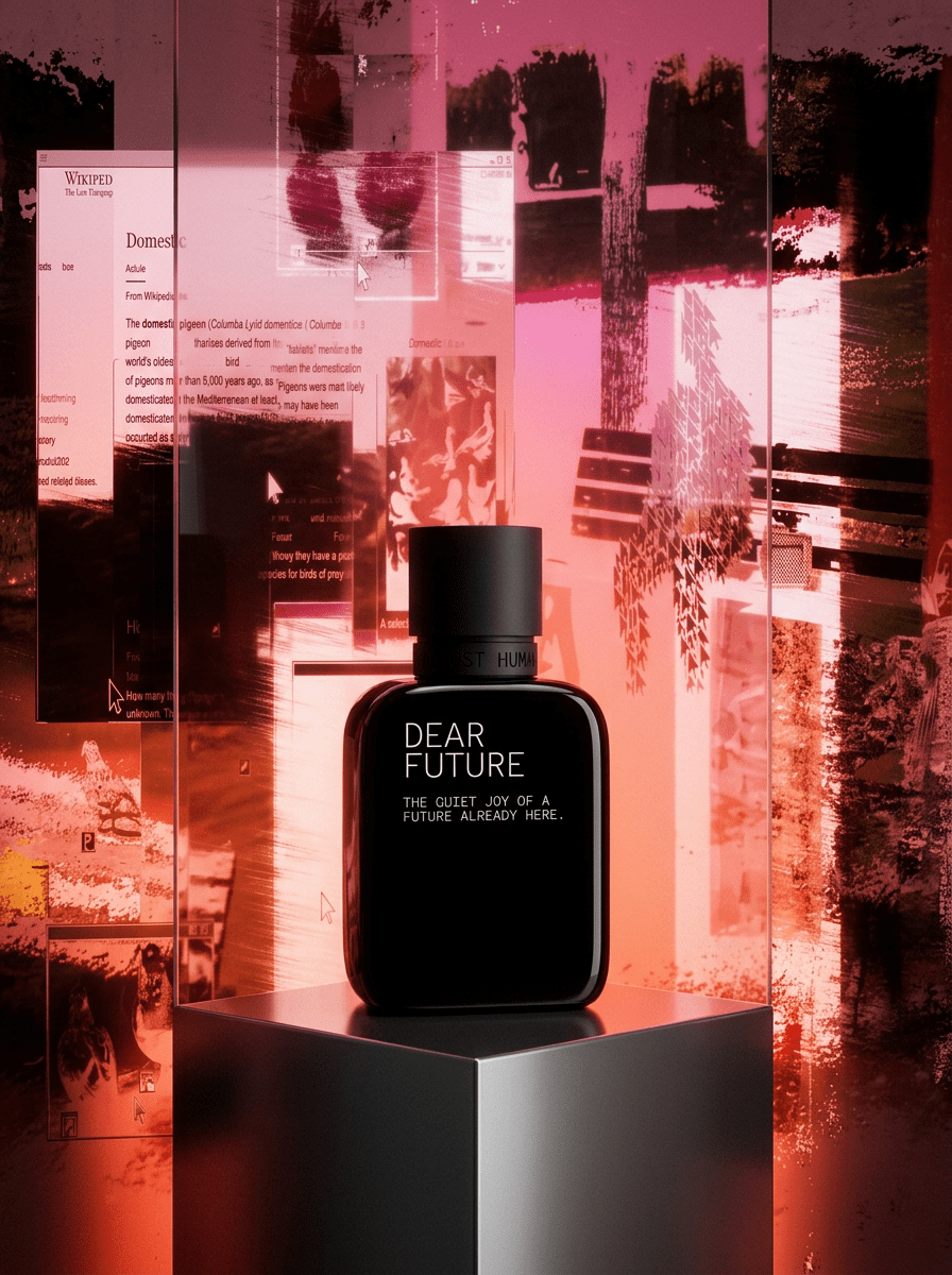 Almost Human Dear Future Extrait de Parfum - Stéle