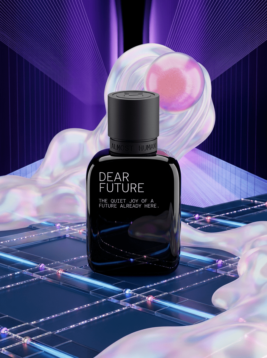Almost Human Dear Future Extrait de Parfum - Stéle