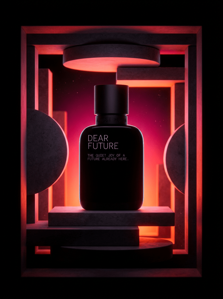 Almost Human Dear Future Extrait de Parfum - Stéle