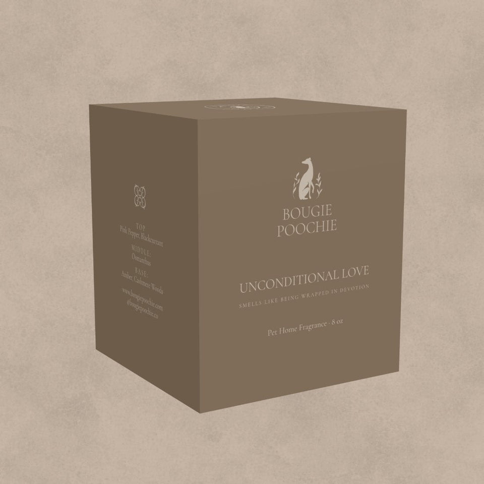 Bougie Poochie Unconditional Love Candle - Stéle