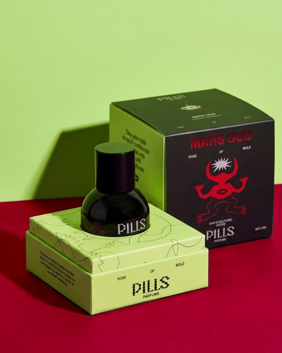 Pills Parfums Mars Oud Extrait de Parfum - Stéle